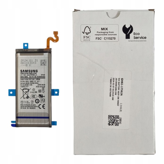 Nowa oryginalna bateria Samsung Galaxy Note 9